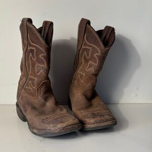 Roper kids Brown Western Cowboy Boots